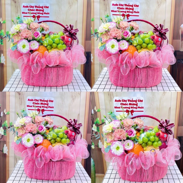 giỏ hoa quả nhập khẩu Hưng Yên